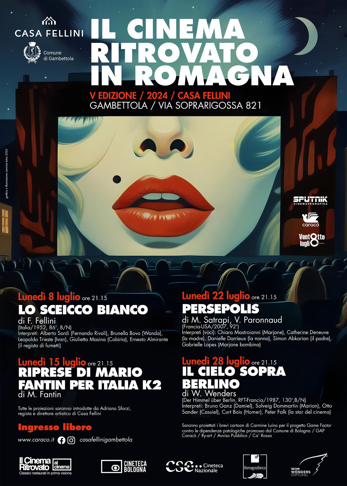 Programma cinema ritrovato